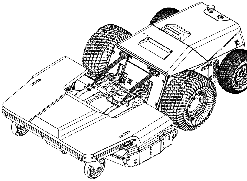 Sketch of PANDAG mower
