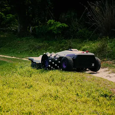 PANDAG mower with adaptive algorithm